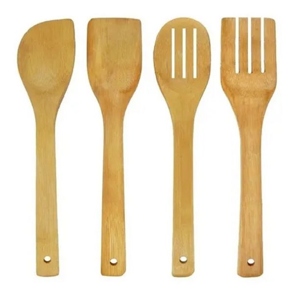 set utensillos madera